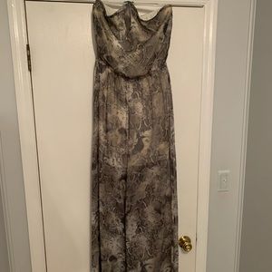 Snake Print Jumpsuit